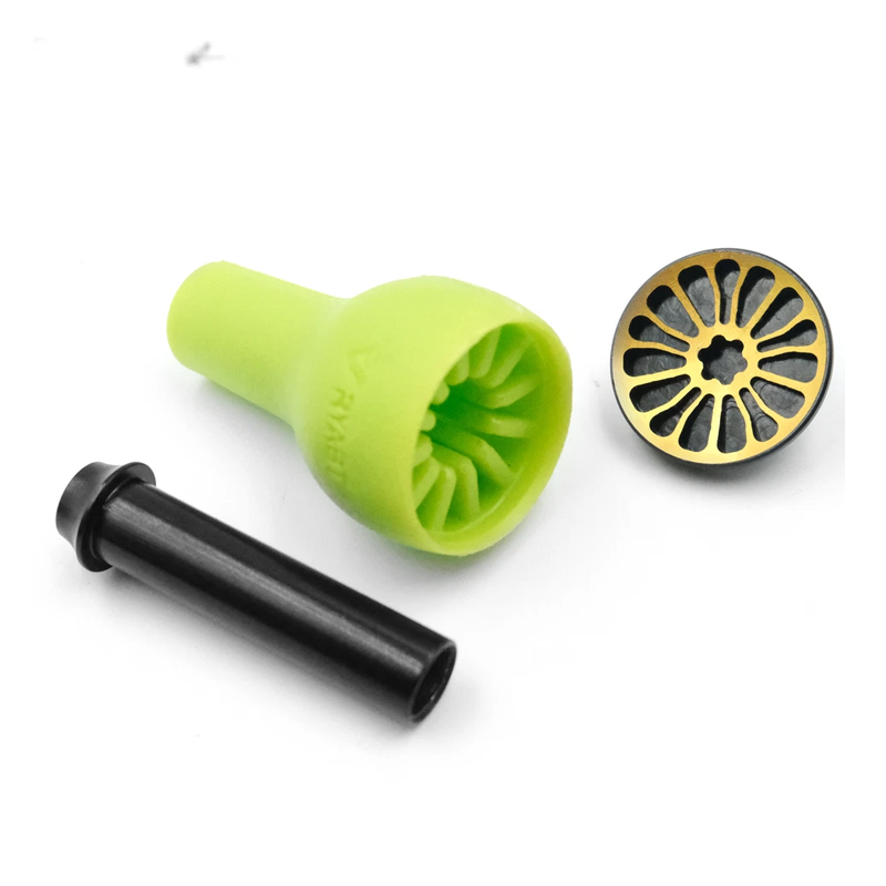 Shimano Reel Stradic - Manopola Verde in TPE 27mm Compatibile